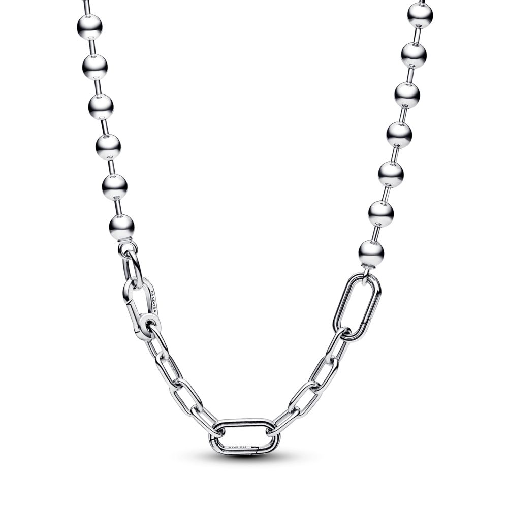Pandora ME Metal Bead & Link Chain Necklace | PANDORA