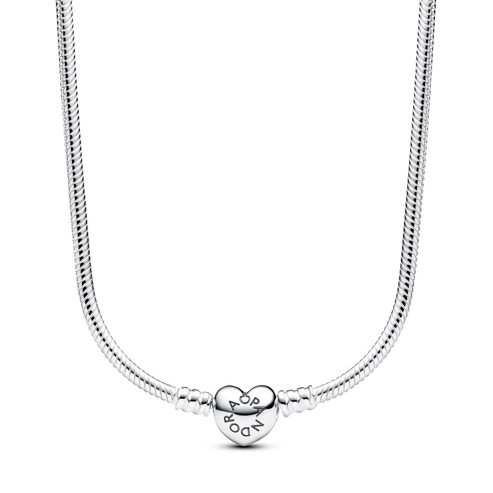 FINAL SALE - Pandora Moments Snake Chain Necklace | Two-tone | Pandora US