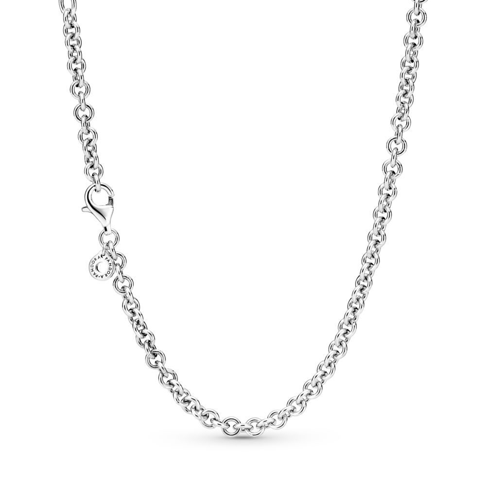 アクセサリー plllllleeeasse silver chain necklace Thick Cable Chain Necklace | PANDORA