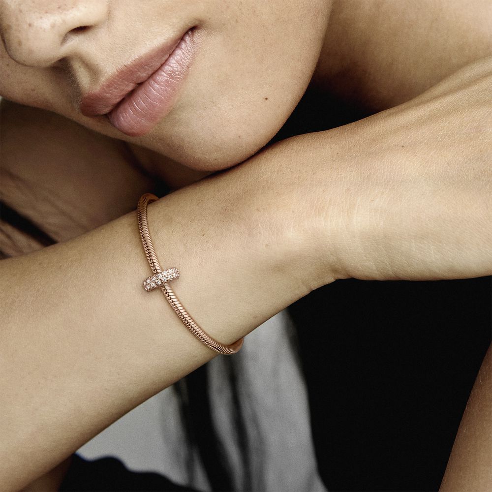 Clear Sparkle Spacer Charm PANDORA