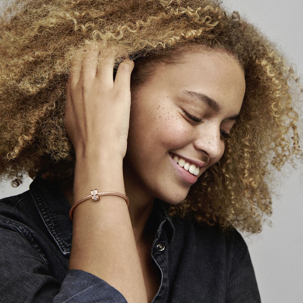 Sparkling Row Spacer Charm | PANDORA