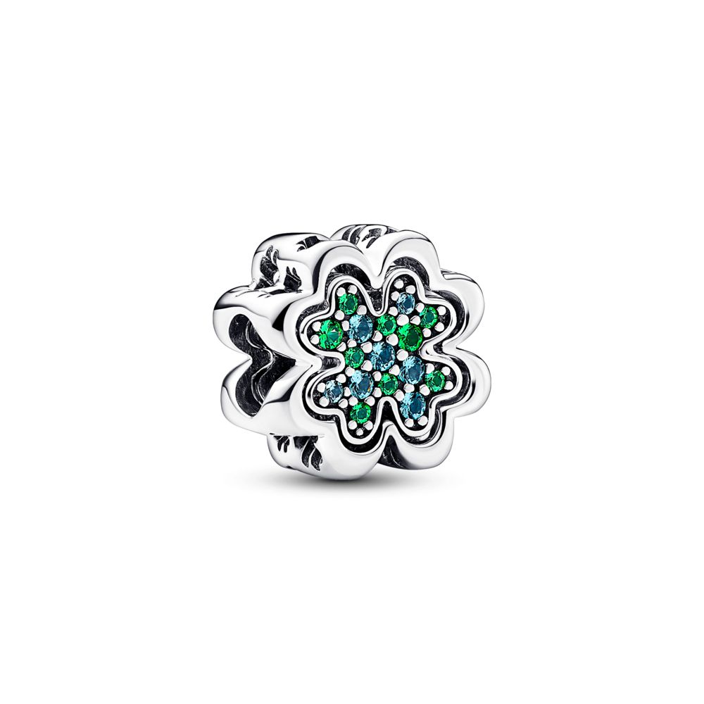 Pandora K14 Charm  ①Piece  〔Blaik lotus〕 Pandora K14 Charm ①Piece 〔Blaik lotus〕 Retired Pandora