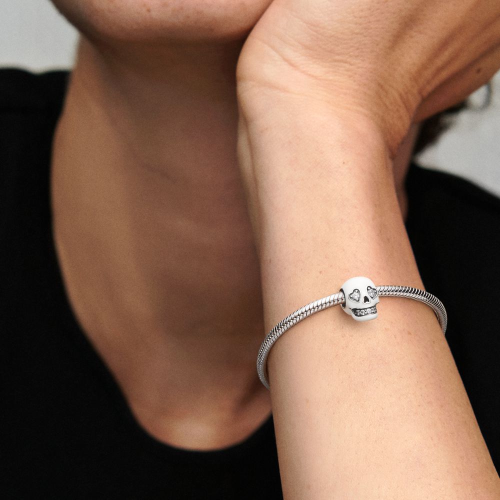 Sparkling skull charm store