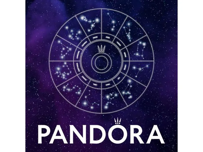 Pandora приврзоци со хороскопски знаци