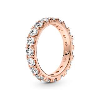 Sparkling Row Eternity Ring 