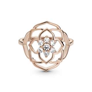Rose Petals Statement Ring