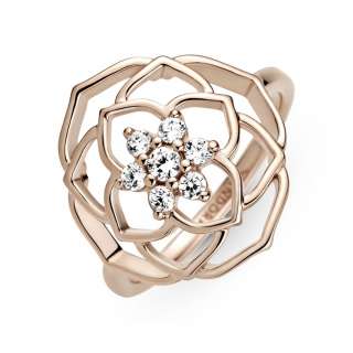 Rose Petals Statement Ring