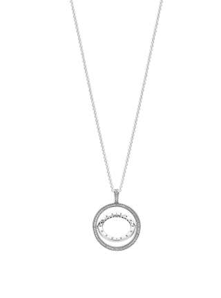 Pandora Logo Circle Necklace 