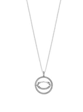 Pandora Logo Circle Necklace 