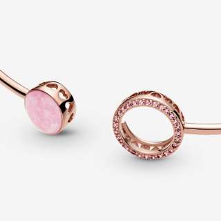 Pink Swirl Bangle