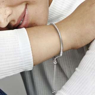 Pandora Moments Snake Chain Slider Bracelet