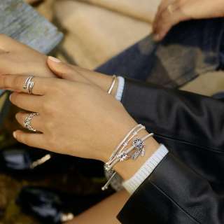Pandora Moments Snake Chain Slider Bracelet