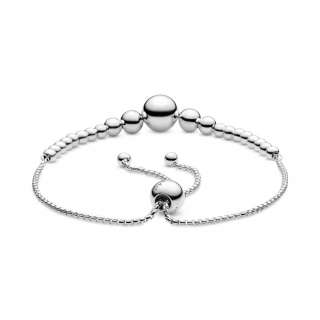 String of Beads Slider Bracelet