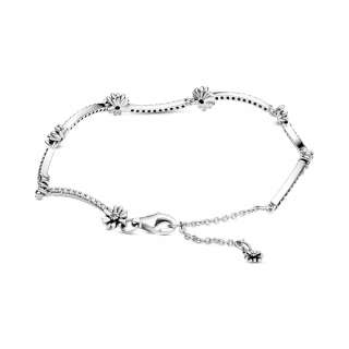 Sparkling Daisy Flower Bracelet