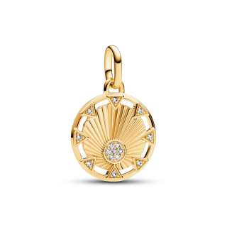 Pandora ME Power of the Light Sun Medallion Charm 