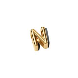 Letter N Alphabet Charm