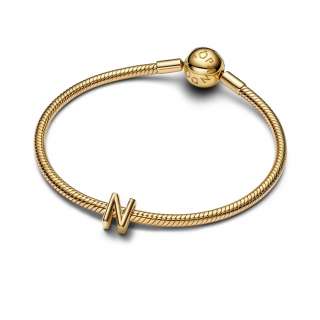 Letter N Alphabet Charm