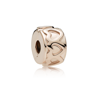 PANDORA Rose™ Приврзок Ред од Срца