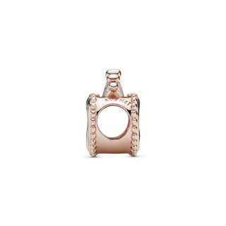 Crown and Entwined Hearts Charm