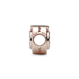 Open Centre Pavé Crown O Charm