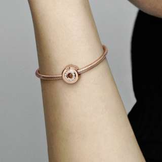 Open Centre Pavé Crown O Charm