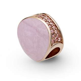 Pink Swirl Charm