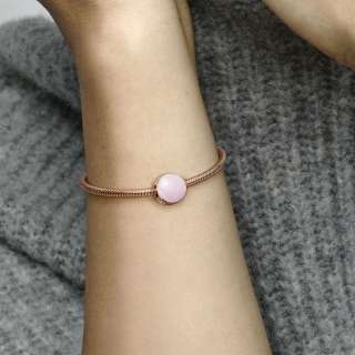 Pink Swirl Charm