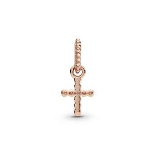 Beaded Cross Dangle Charm