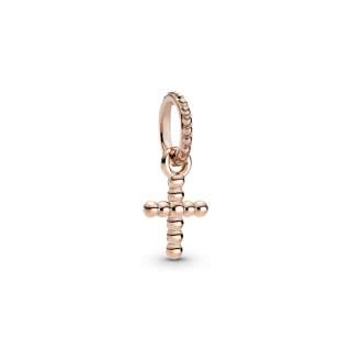 Beaded Cross Dangle Charm