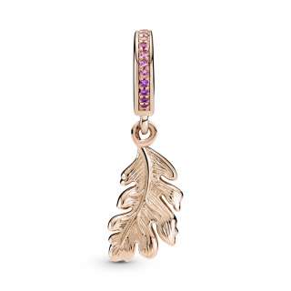 Oak Leaf Dangle Charm 