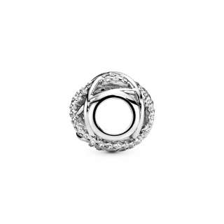 Sparkling Lines Openwork Charm