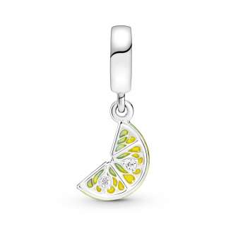 Lemon Slice Sparkling Fruit Dangle Charm