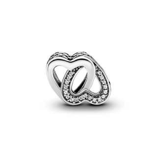 Entwined Hearts Charm
