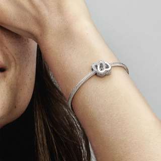 Entwined Hearts Charm