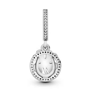 Lucky Four-Leaf Clover Dangle Charm