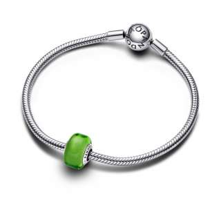 Green Mini Murano Glass Charm 