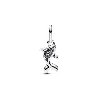 Red Murano Glass Koi Fish Mini Dangle Charm