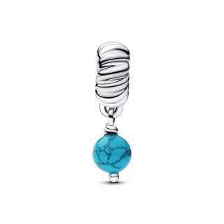 Turquoise-coloured Dangle Charm