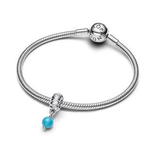 Turquoise-coloured Dangle Charm