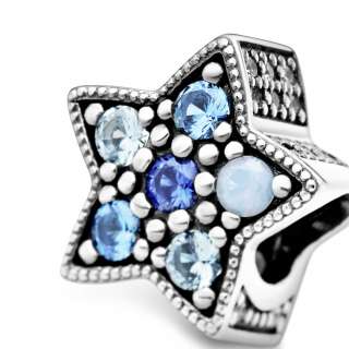 Bright Blue Star Charm