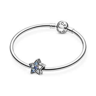 Bright Blue Star Charm