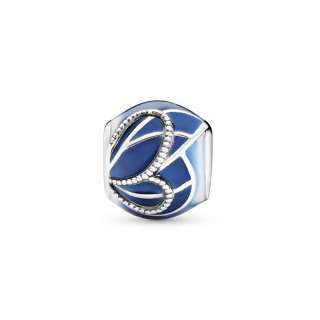 Blue Butterfly Wing Charm