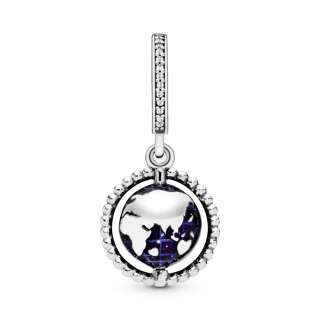 Spinning Globe Dangle Charm
