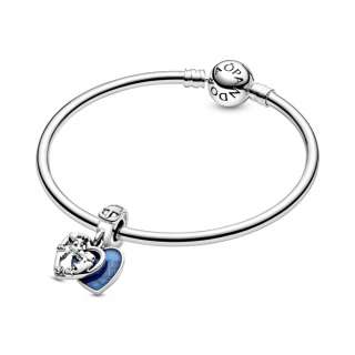Disney Lady and the Tramp Heart Dangle Charm