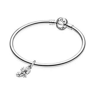 Daisy Flower Bouquet Dangle Charm