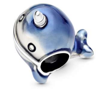 Shimmering Narwhal Charm