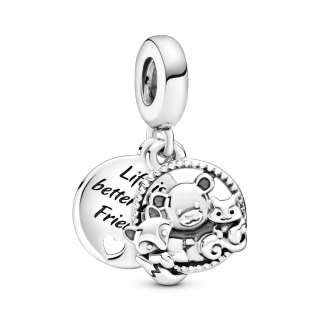 Bear, Fox & Squirrel Dangle Charm