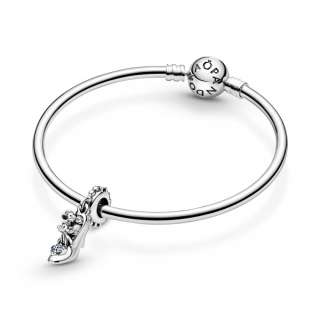 Disney Cinderella Glass Slipper & Mice Dangle Charm