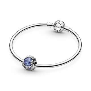 Celestial Blue Sparkling Stars Charm