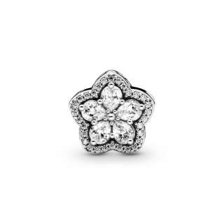 Sparkling Snowflake Pavé Charm 